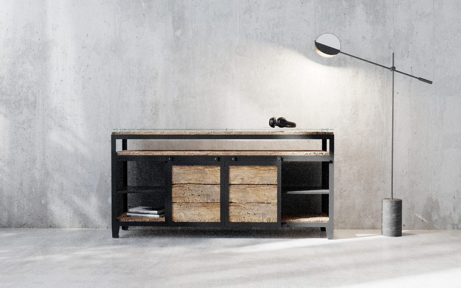 Drewniana komoda - polskie drewniane meble